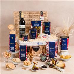 Connoisseur&#39;s Wine and Cheese Basket